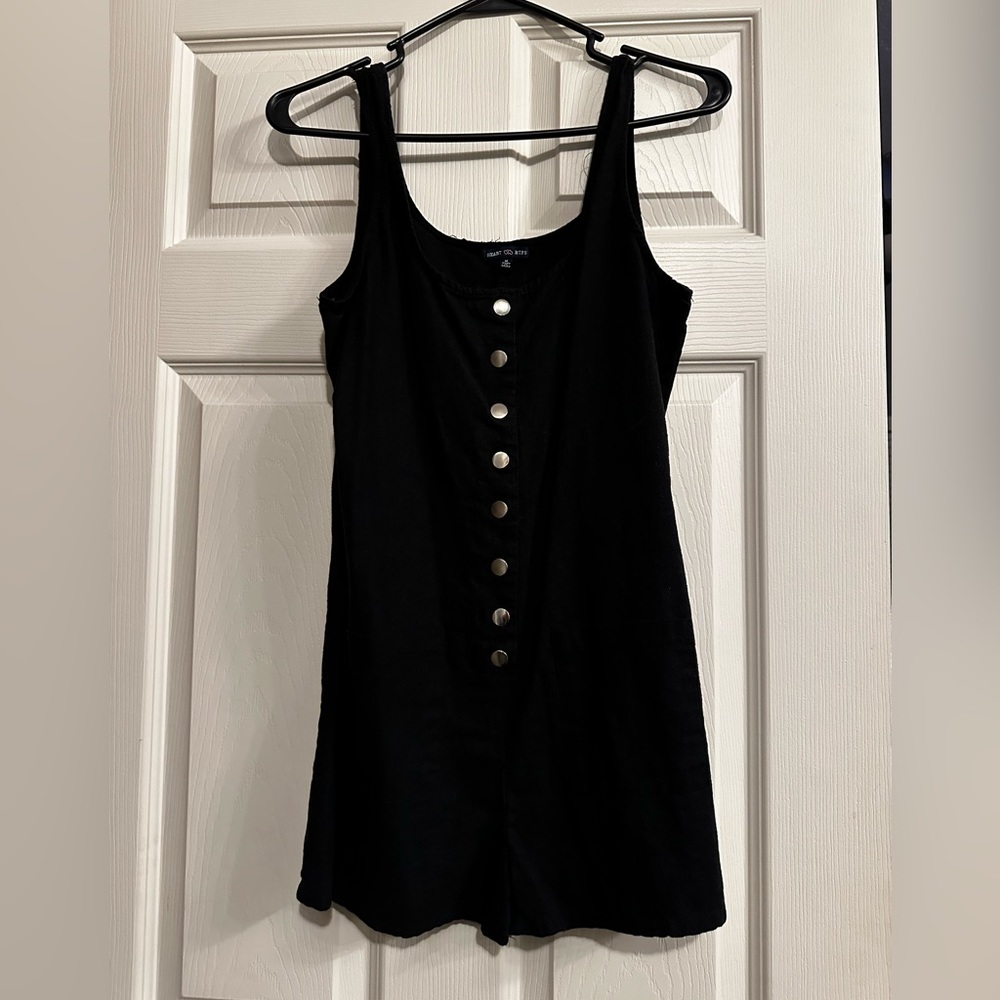 back button up romper